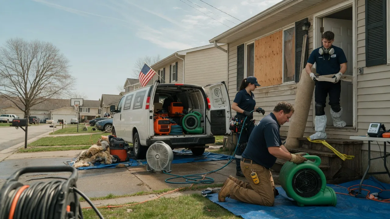 Water Damage Restoration in Southmayd, TX near me